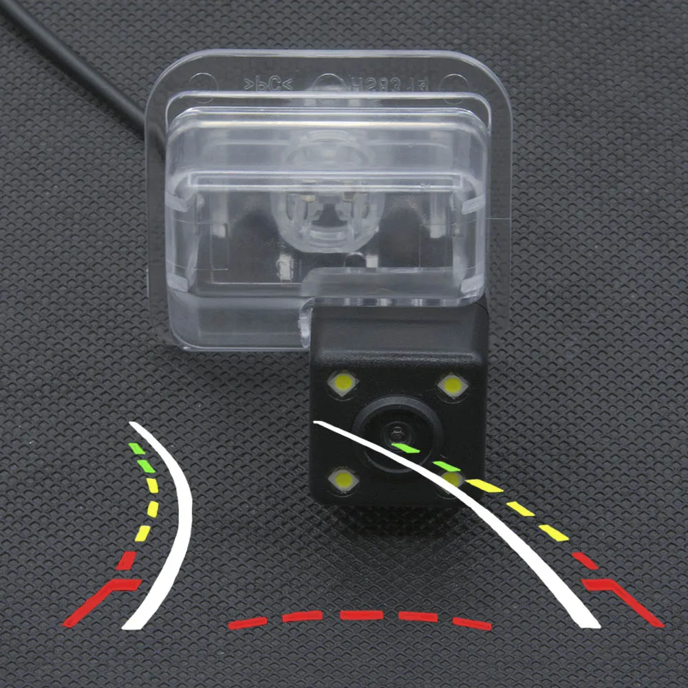 Динамическая траектория треков Автомобильная камера заднего вида для Mazda 3 6 CX 9 7