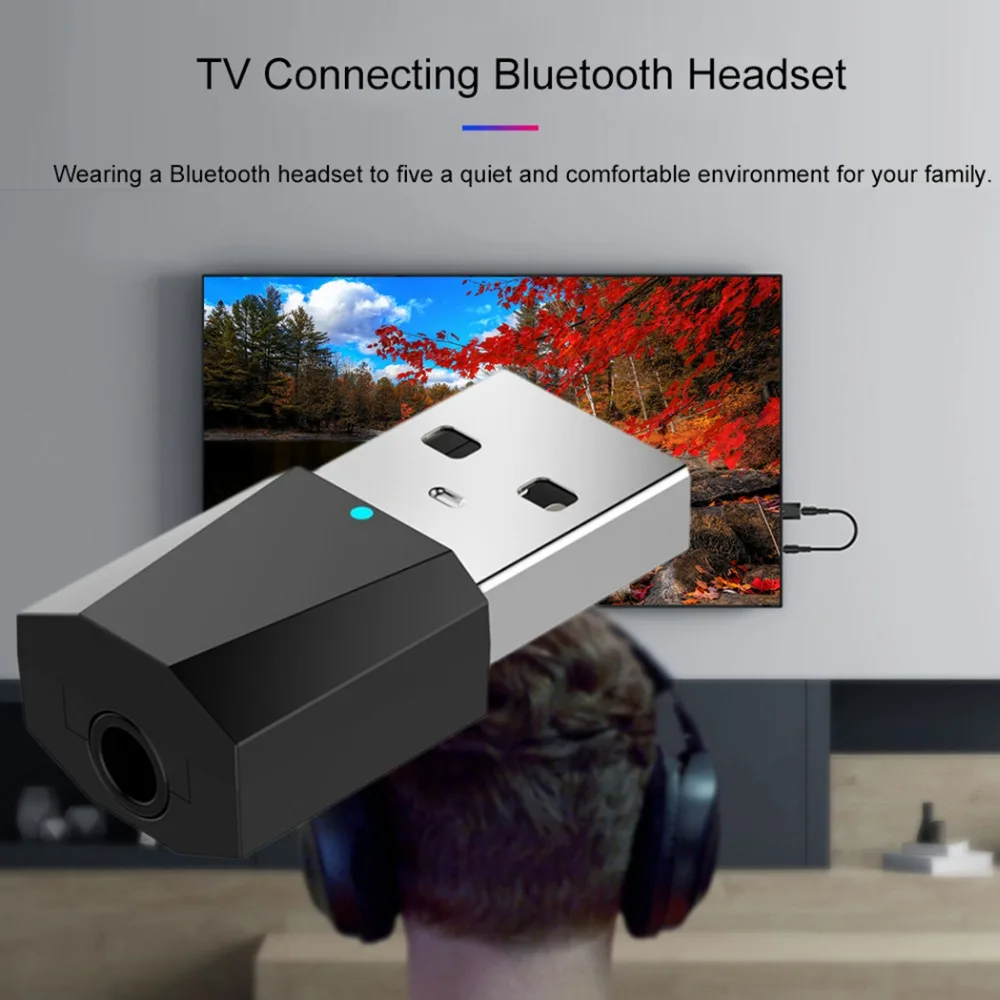 DPRUI Bluetooth передатчик 4 2 3 5 мм адаптер для ТВ наушники гарнитура динамик Playstation