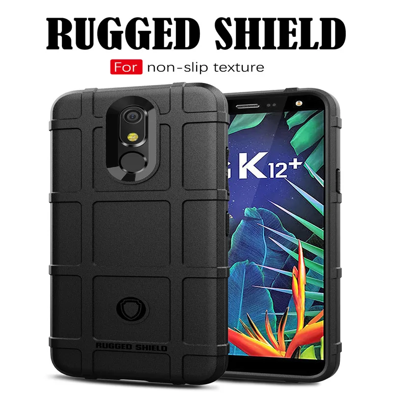 Чехол для LG K12plus защитный противоударный силиконовый чехол из ТПУ |