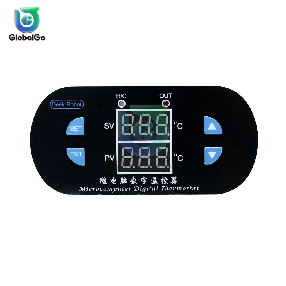 Цифровой контроллер температуры W1308 переменный ток 100-240 в 10 А термостат для