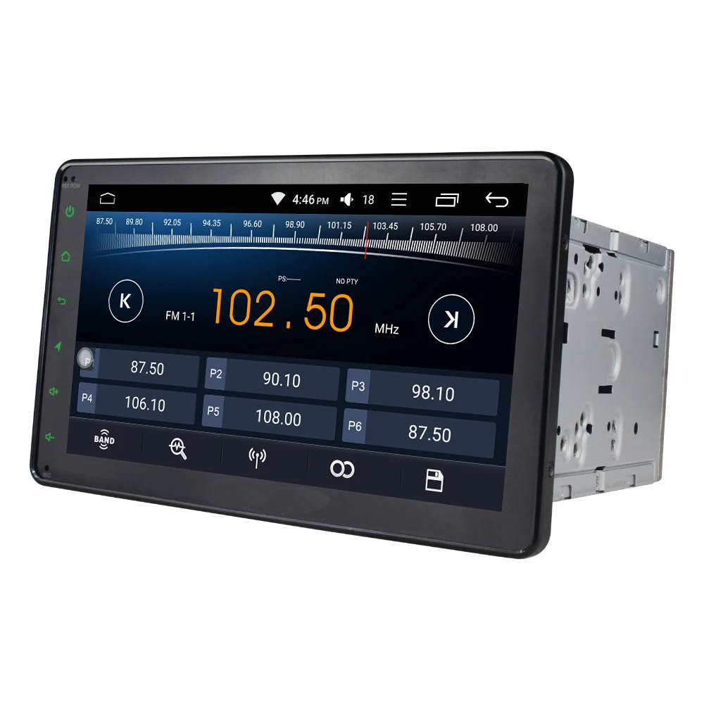 8 &quot2 din Android 6 0 автомобиля Радио стерео HD gps навигации Универсальный головное