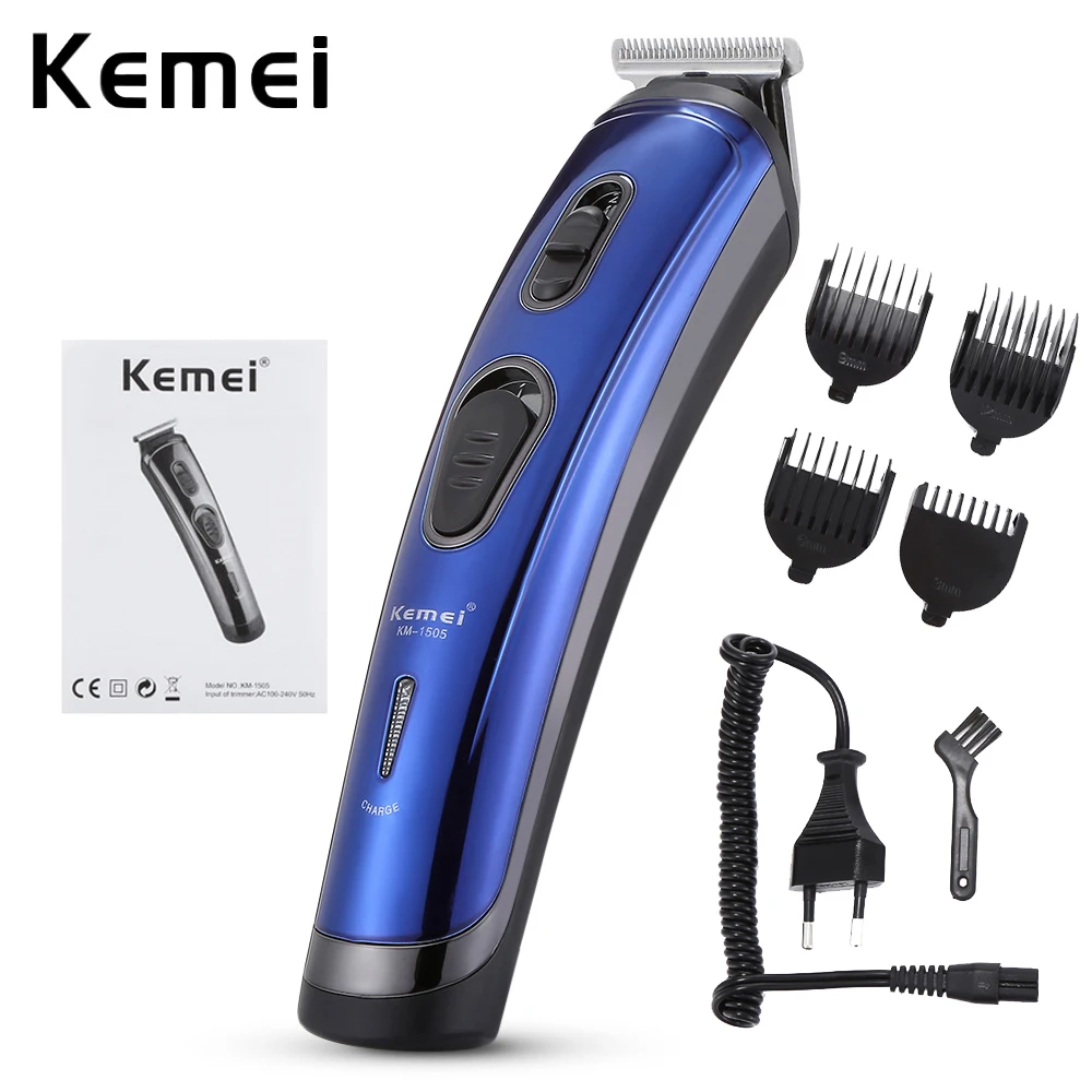 Мощная электрическая машинка для стрижки волос Kemei триммер укладки 100 240 в