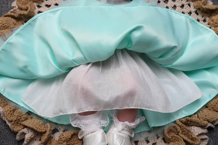 23 &quotполный силикон Reborn Девочка Кукла игрушка Реалистичная принцесса