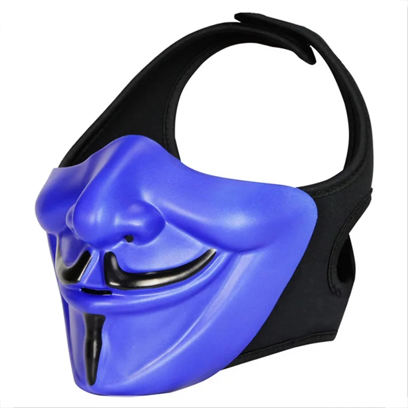 Новая стильная тактическая крутая полумаска для страйкбола маска пейнтбола