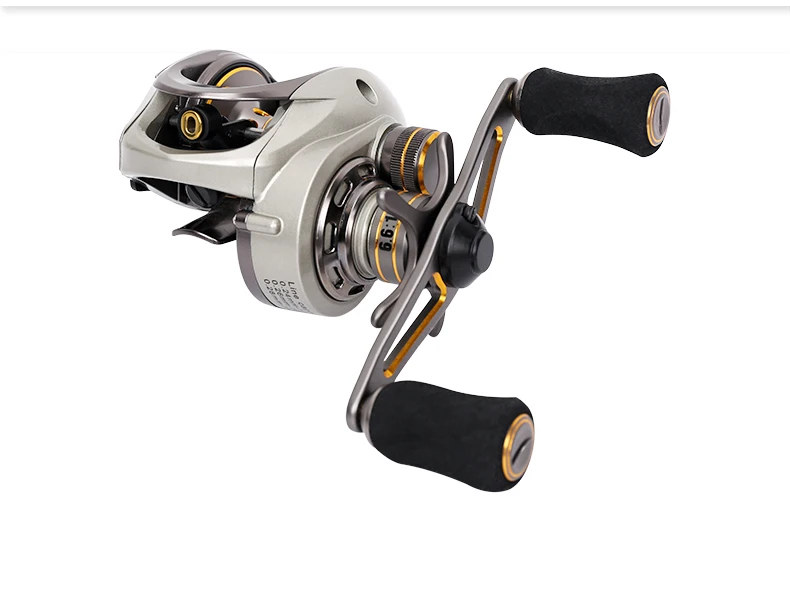 Trulinoya baitcasing катушка 9+ 1BB Moulinet Рыболовные катушки для заброса приманки Drag power 6 кг Magent+ Центробежная двойная тормозная система 6,6: 1