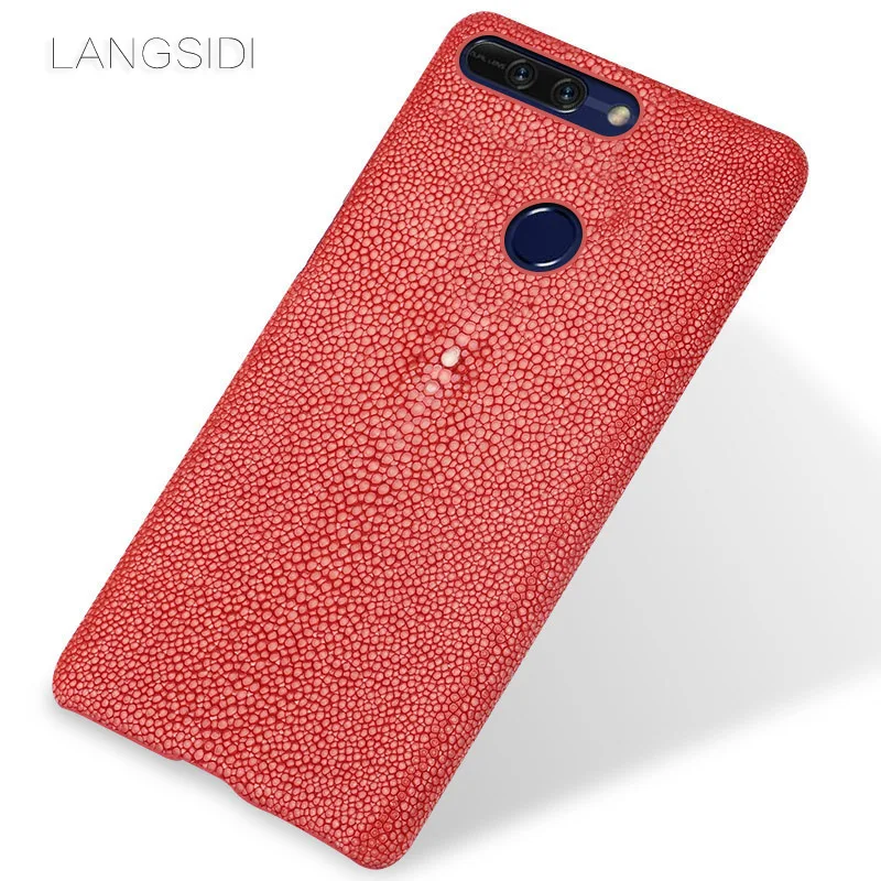 wangcangli brand mobile phone case pearl fish half a pack of For Huawei Honor V9 custom processing | Мобильные телефоны и