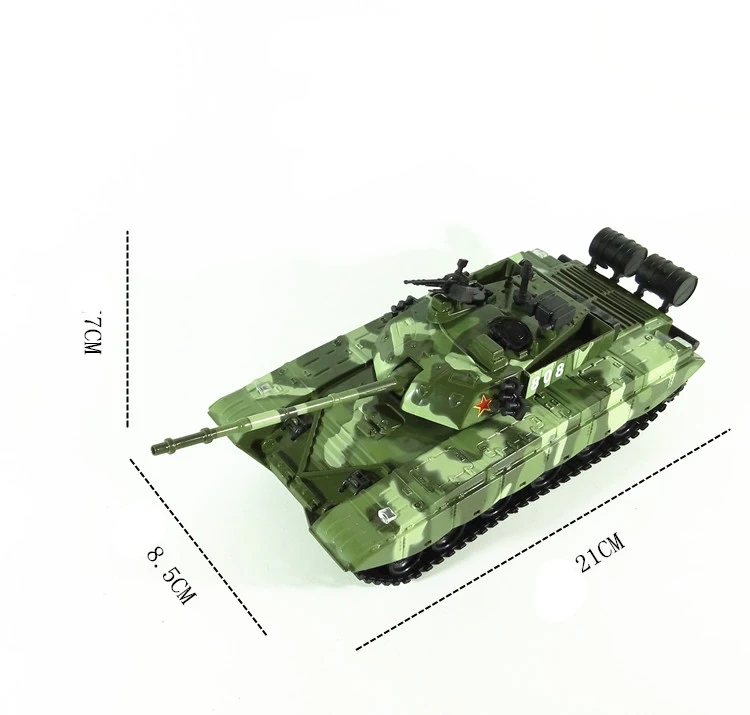 Модель танка из 1:32 сплава T99, высокая модель, Военный танк, игрушки, металлические литья с музыкальной вспышкой, детские игрушки