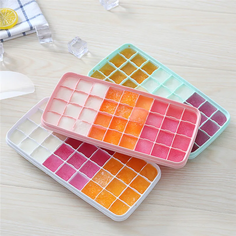 36 Сетка форма кубика льда квадратный Форма пластиковый поддон под лед легким