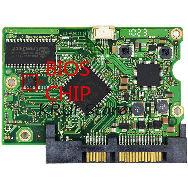 Бесплатная доставка HDD PCB/логическая плата номер: 110 0A90158 01/микросхема основного