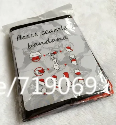 Новый мужской зимний хип хоп Многофункциональный тюрбан унисекс Флисовая теплая