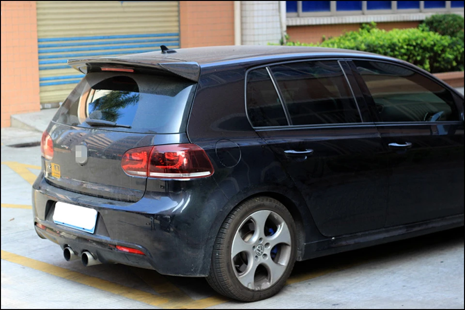 OSIR стиль спойлер антикрыло на крышу из углеродного волокна для VW golf VI MK6 2009-2012 golf 6 GTI R20 задний спойлер багажника подходит только для GTI& R20