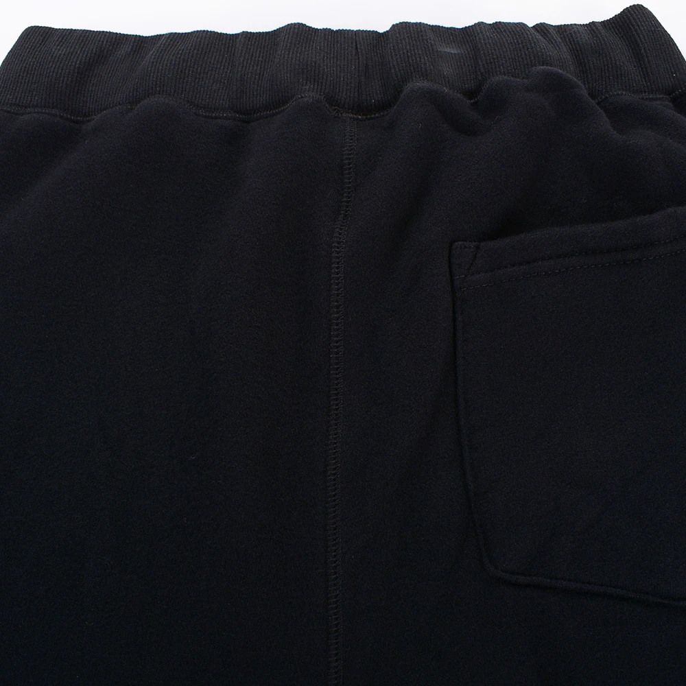 

YiRuiSen Brand Black Color Embroidery Winter Pants Men Fleece Heavyweight Sweatpants Warm Drawstring Sweat Pants For Men #6108