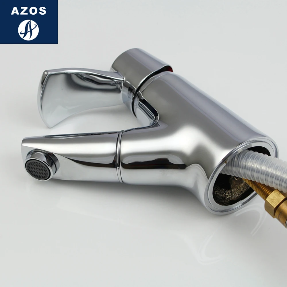 Современный Смеситель для ванной комнаты Вытяжная насадка душа с одной ручкой