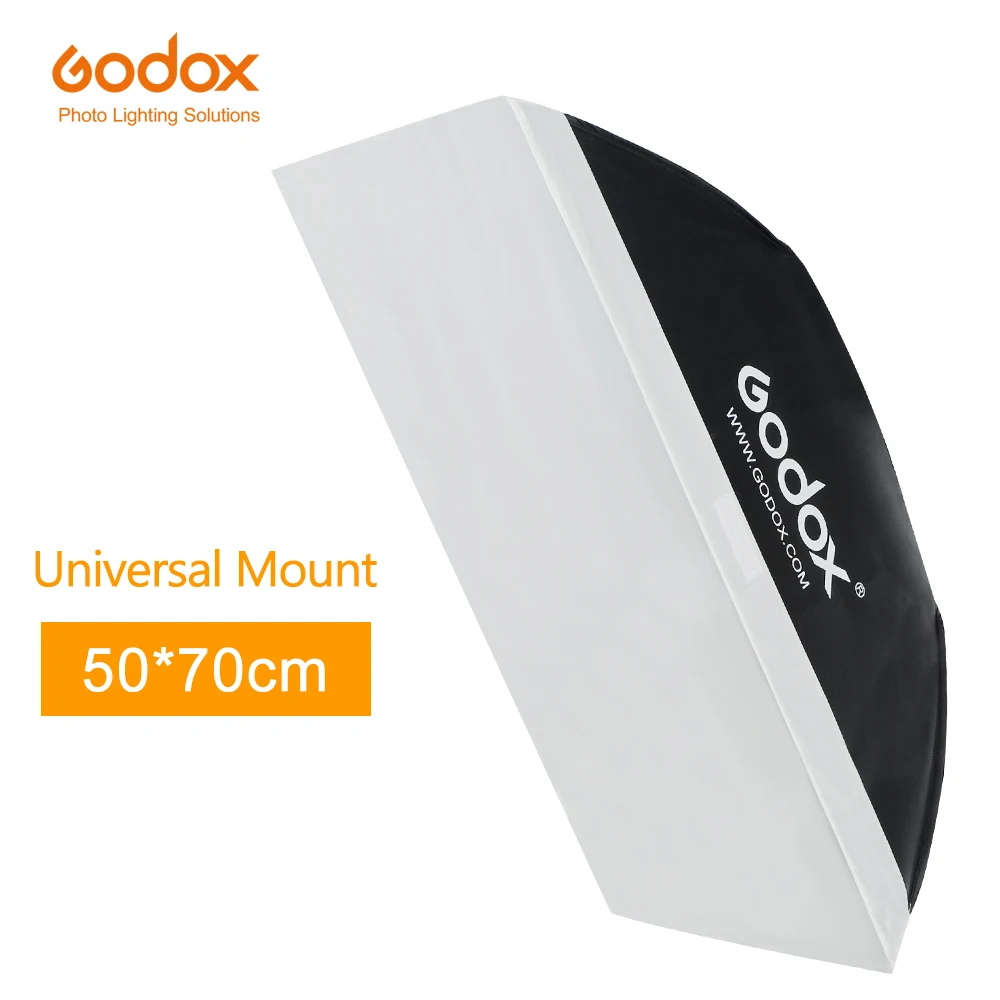 Софтбокс Godox для фотостудии студийный стробоскоп 20x27 дюймов 50x70 см с