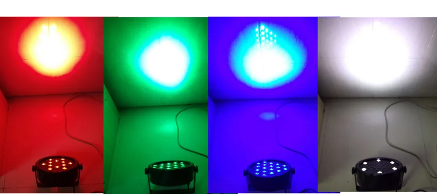 12 шт/пульт дистанционного управления 54X3W плоский LED Par свет кейс RGBW PAR DMX512 DJ