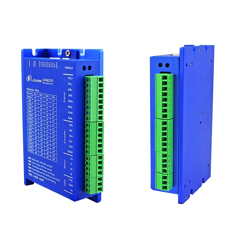 3N.m 60 Nema 24 шаговый двигатель с замкнутым циклом LC60H286 комплект ЧПУ 2-фазный