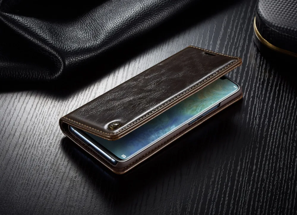 CaseMe на СПС huawei mate 20 Pro Чехол для huawei mate 20 Магнитный автофлип кожаный бумажник Подставка для держателя телефона