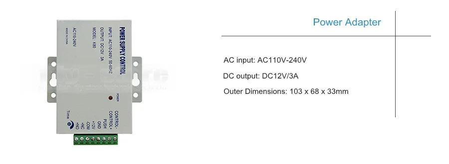 Diysecur 125 кГц RFID считыватель Пароль Клавиатура+ 280 кг магнитный замок+ Дверные звонки+ Дистанционное управление Система контроля доступа комплект безопасности