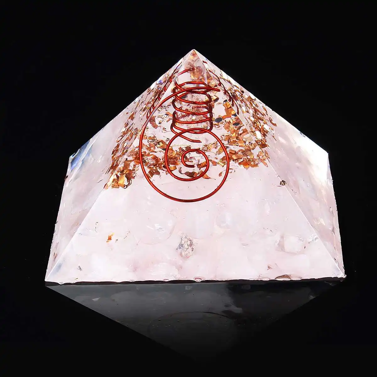 23 24 стиля Orgone Energy конвертер Orgonite Пирамида успокаивает камень душа, меняющий магнитное поле жизни Ювелирные изделия из смолы - Цвет: 23