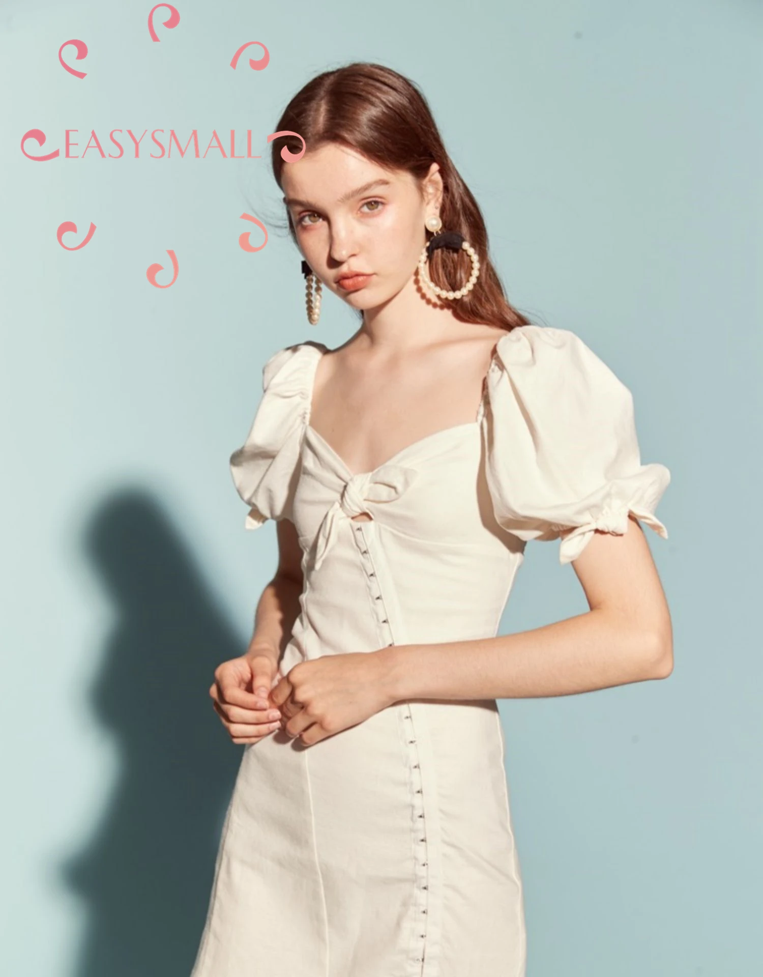 EASYSMALL For Love Lemon женское платье, модное летнее профессиональное платье для работы, формальное платье размера плюс, платья с высокой талией
