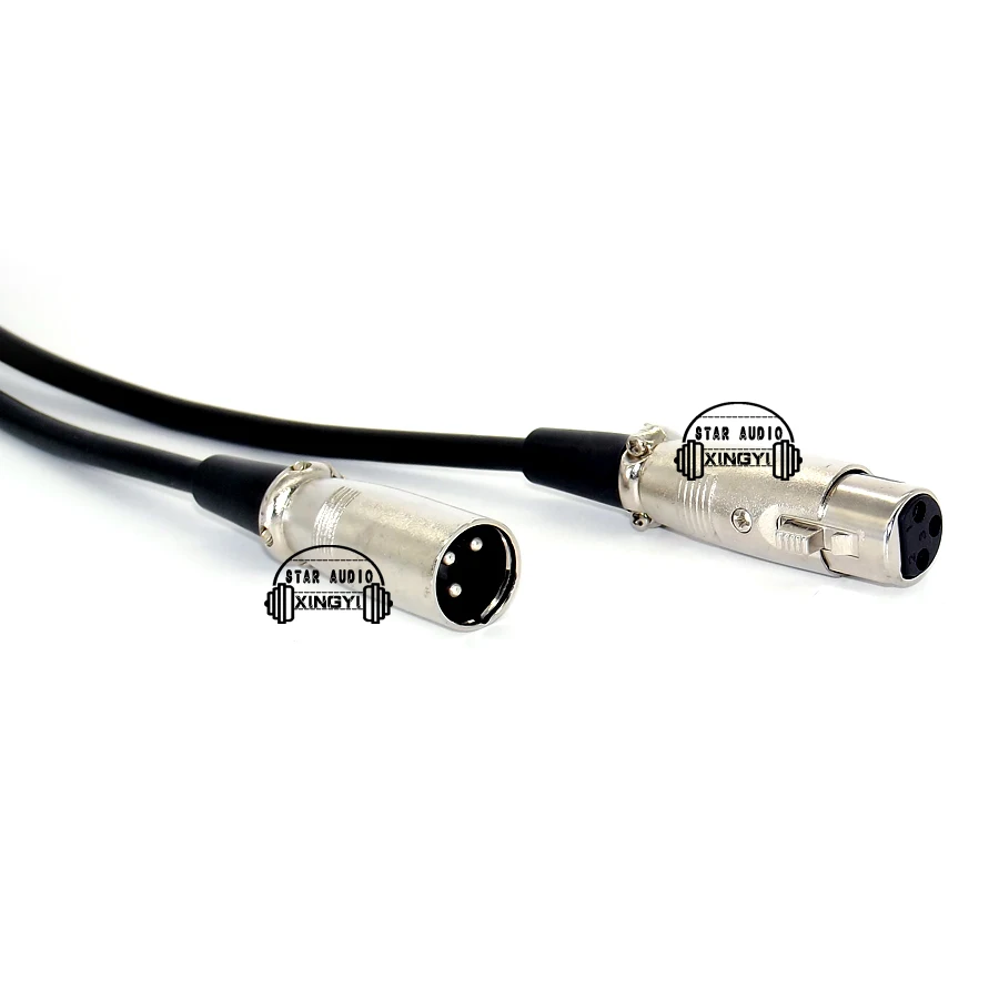 3 м контактный разъем XLR с разъемом AUX линейный конденсаторный микрофон