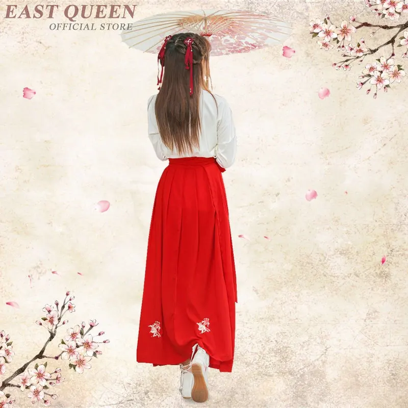 Hanfu Женская старинная Китайская одежда династия Хань китайское народное