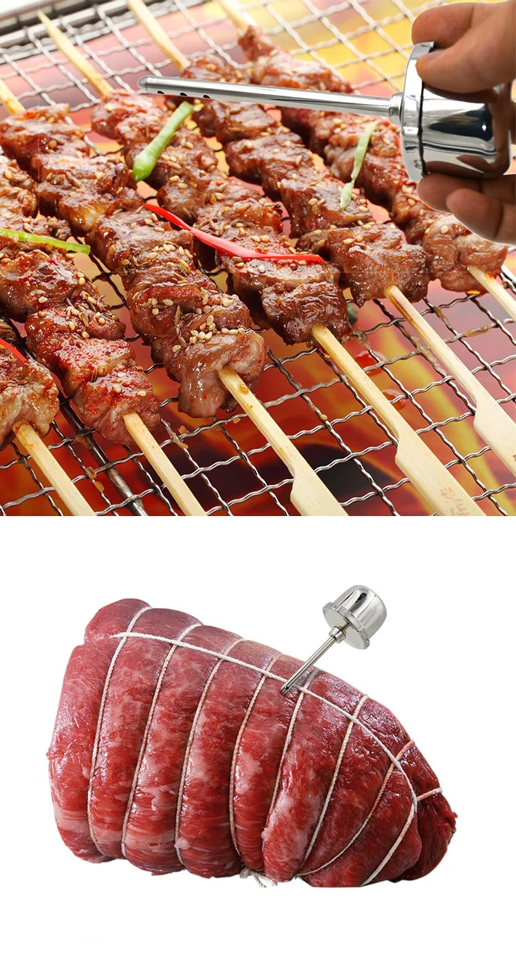 1 предмет Новинка Нержавеющая сталь мясо инжектор комплект Кухня маринад гриль