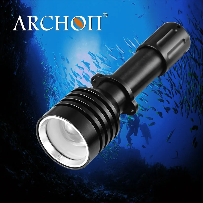 Карманный фонарик для дайвинга ARCHON D10U W16U подводный водонепроницаемый фонарь 3