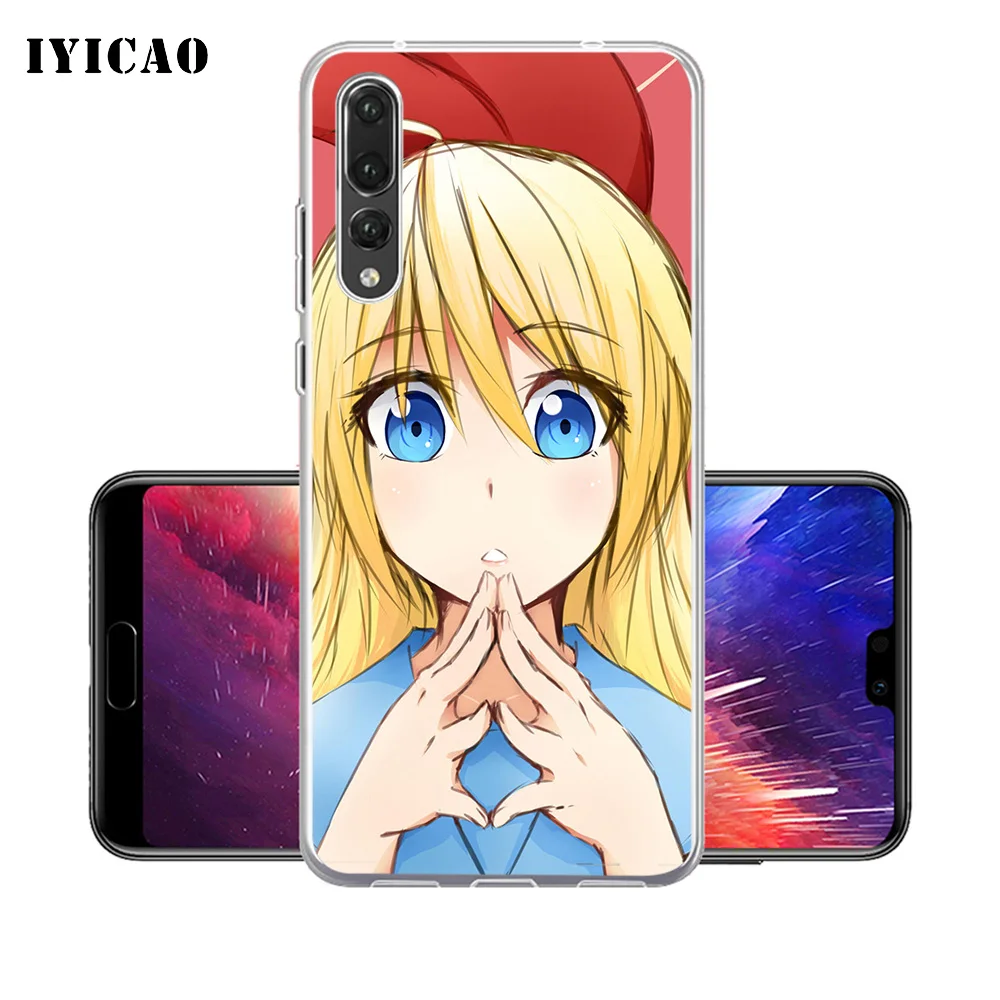 IYICAO Nisekoi Мягкий силиконовый чехол для телефона Huawei P30 P20 Pro P10 P9 P8 Lite P Smart TPU