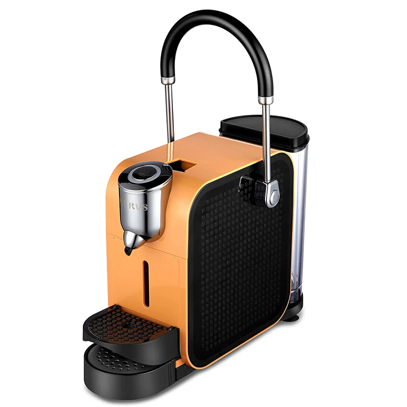 Capsule Coffee Machine 20Bar High Pressure Espresso Maker Household Fully-automatic Yellow Type | Бытовая техника
