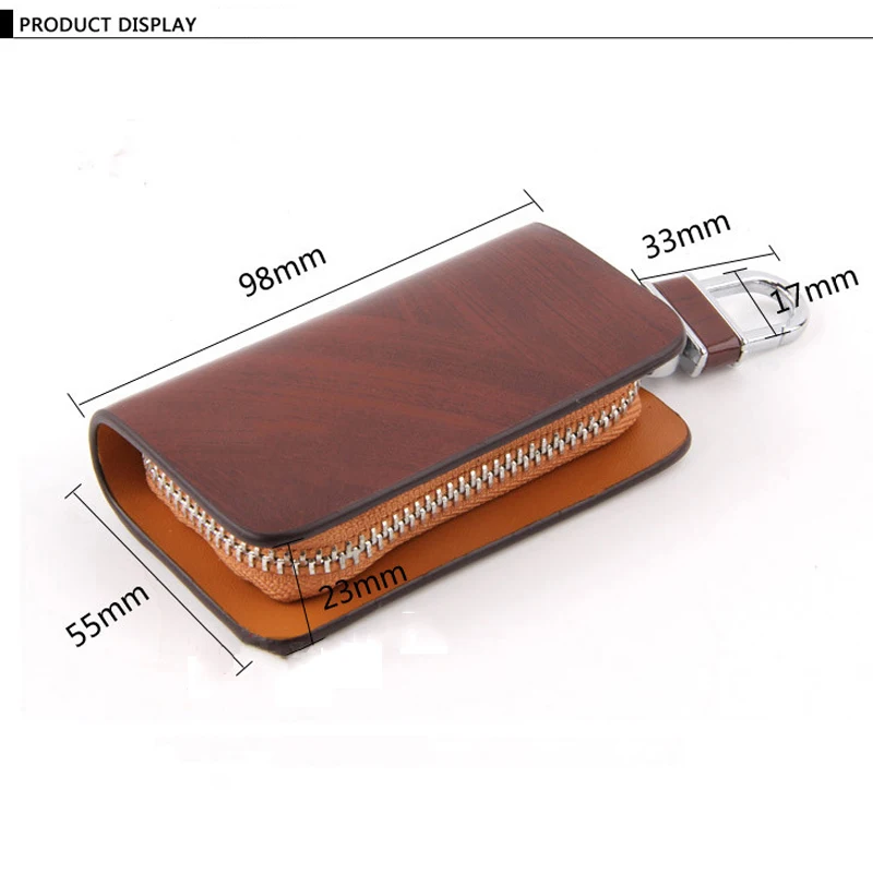 

KUNBABY Genuine Leather Bag Car Key Case Bag Cover Wallets Fashion Women Housekeeper Holders For BMW Mercedes-Benz Porsche Audi