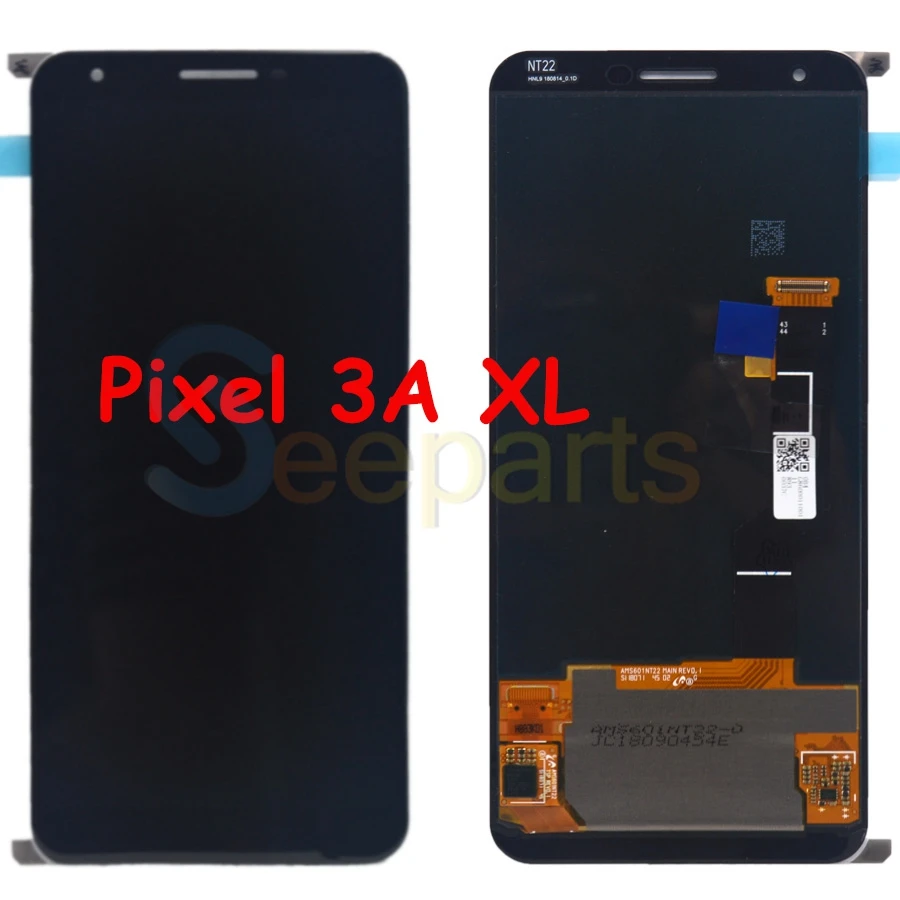 Протестированный для Google Pixel 3A ЖК-дисплей кодирующий преобразователь сенсорного экрана в сборе для Google Pixel 3A XL Замена ЖК-экрана