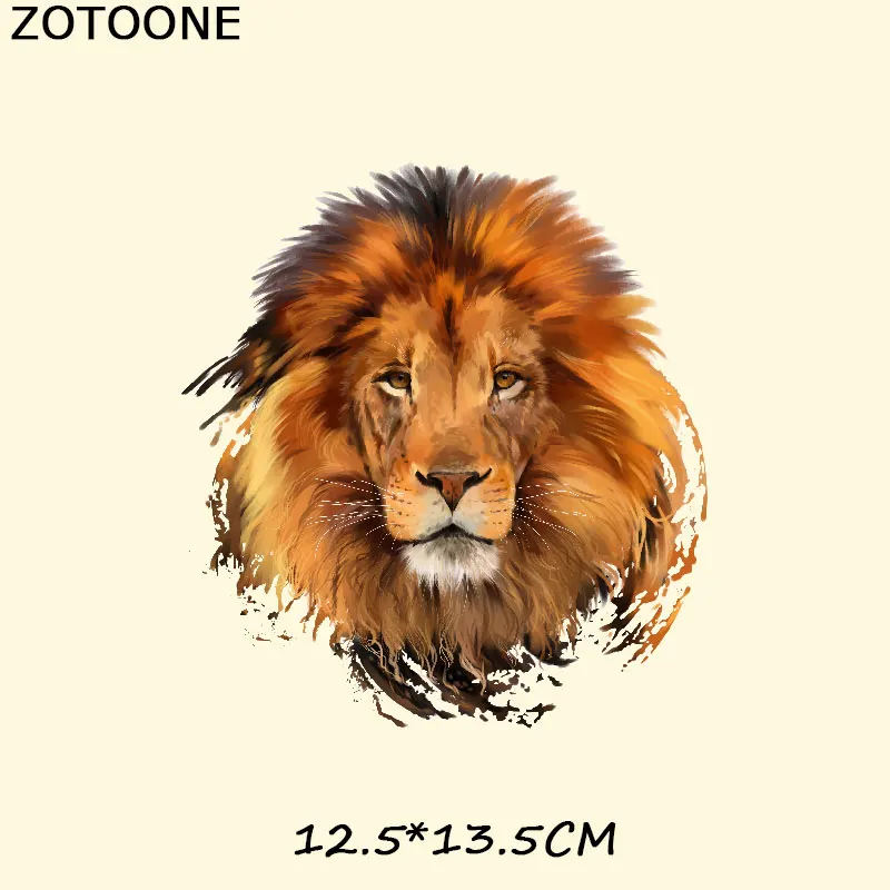 350 ZOTOONE нашивки с теплопередачей для одежды, модные нашивки в виде кота, тигра, панка, сделай сам, нашивки в полоску, наклейки на заказ, аппликация на футболку E - Цвет: 350