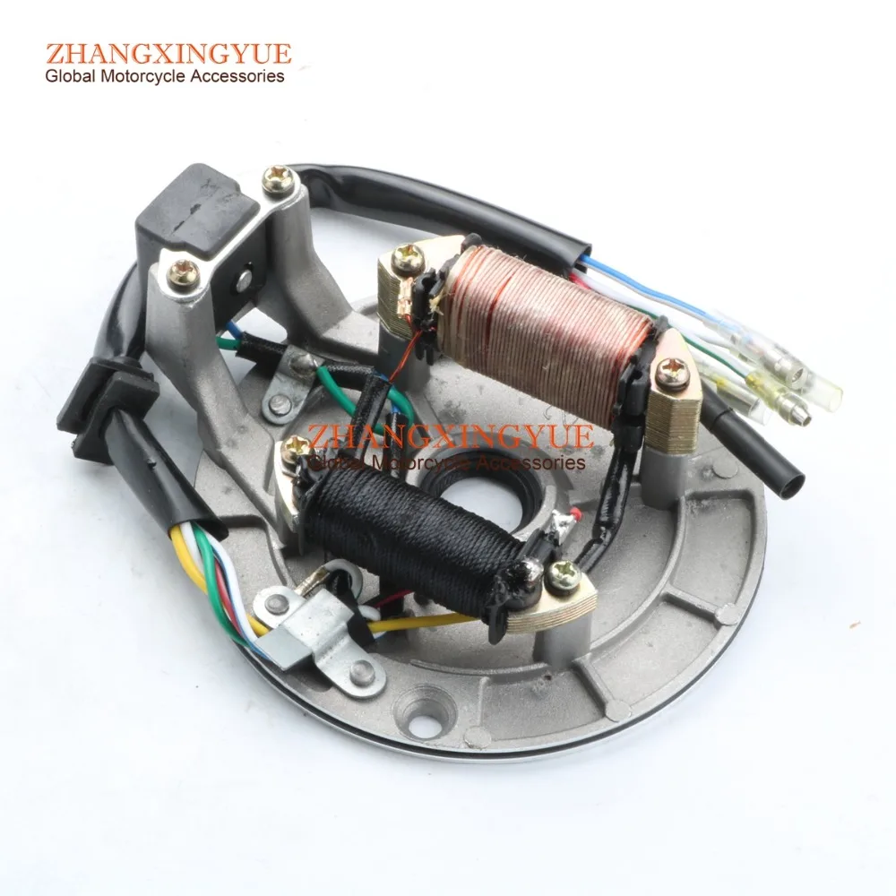 Магнитная пластина статора для мотоцикла 70cc 90cc 110cc 125cc мотовездехода карт