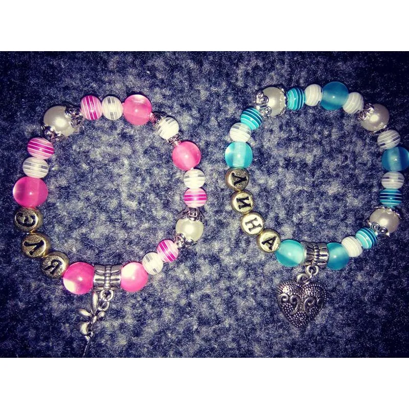 FUNIQUE DIY бусы ювелирные изделия 500 шт Смешанная полоса Смола бусины Круглые для