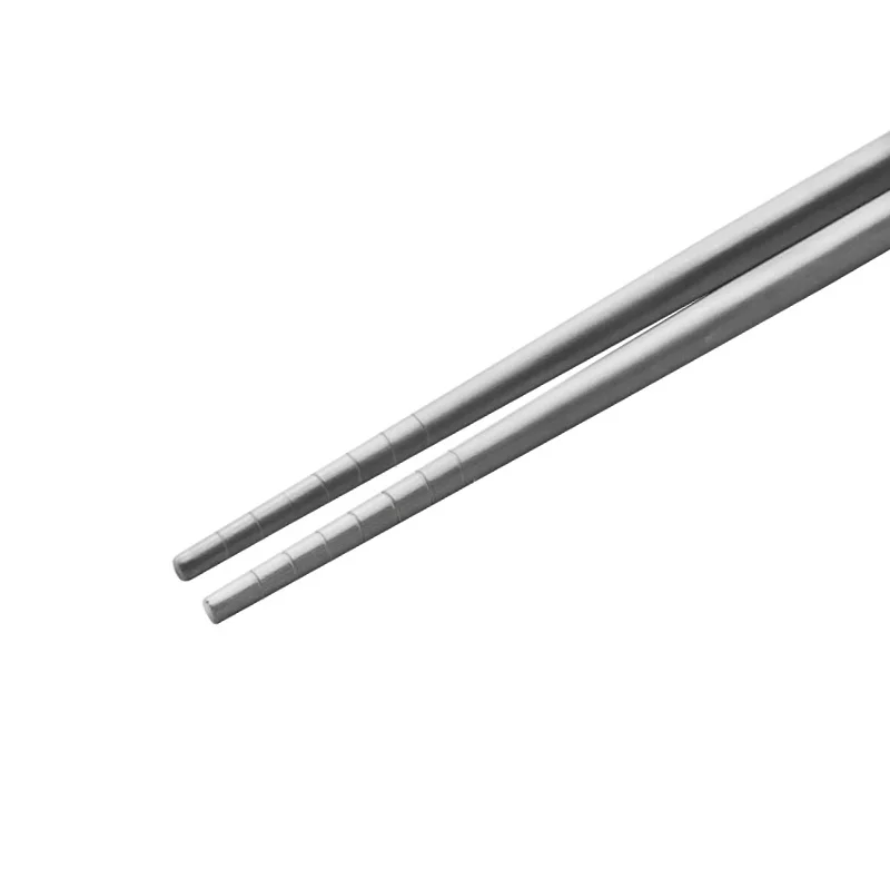 Пустотелые квадратные палочки Tiartisan китайские сверхлегкие для еды из титана