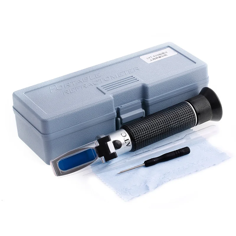 

Salinity Refractometer Meter Water Reader Marine 0~10% Salt Aquarium Test Tester