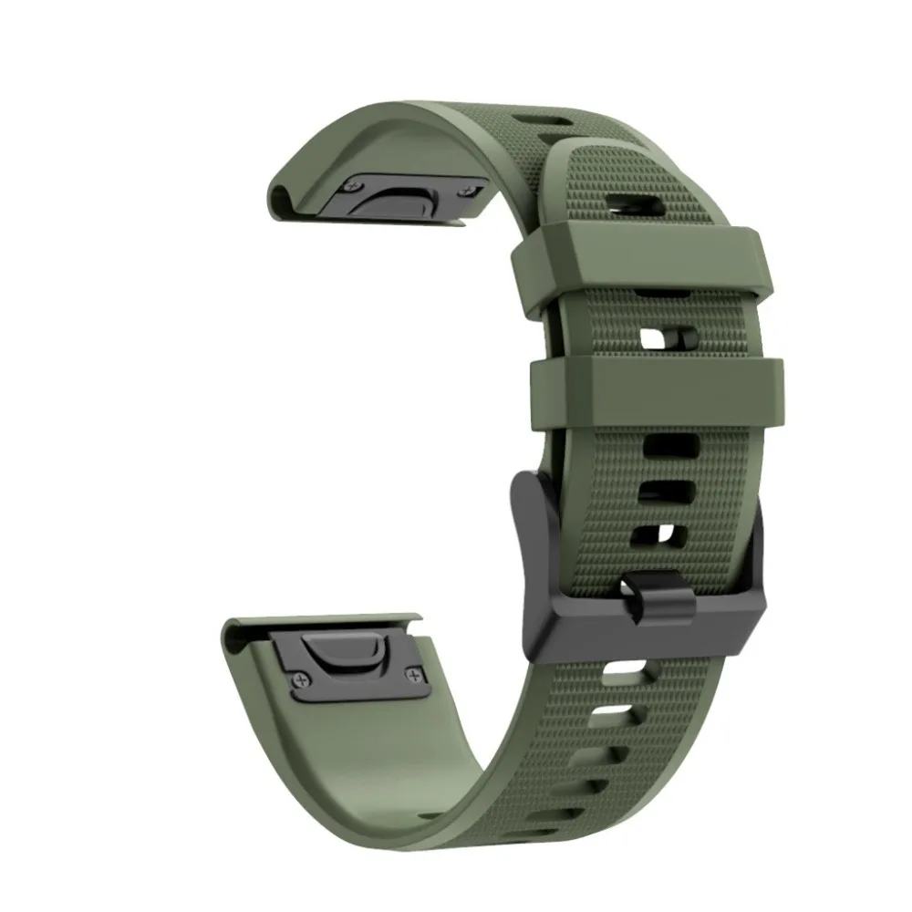 Для Garmin Fenix 5X Plus быстроразъемный сменный спортивный ремешок силиконовый легкий
