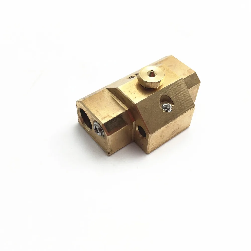 Высокое качество 2 в 1 из Циклоп hotend комплект с медный нагревательный прибор блок