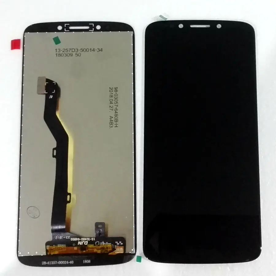 Для Motorola Moto G6 играть/g6play Xt1922 XT1922-2 ЖК-дисплей + сенсорный экран Стекло экрана