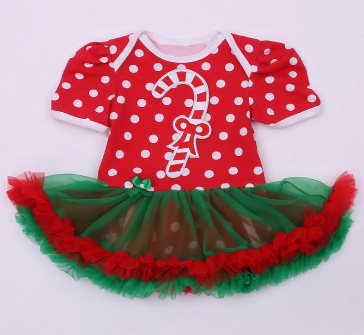 

Baby New Year Winter Girl Rompers Dress Santa Snowman Reindeer Children Clothing Christmas Costume Outfits Kids Ball Party Wear