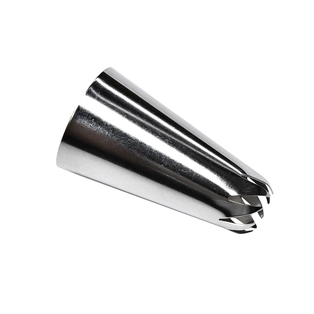 1 Pcs DIY Stainless Steel Spiral Icing Piping Cream Cake Nozzles Cupcake Pastry Fondant Craft Decorating Tool | Дом и сад