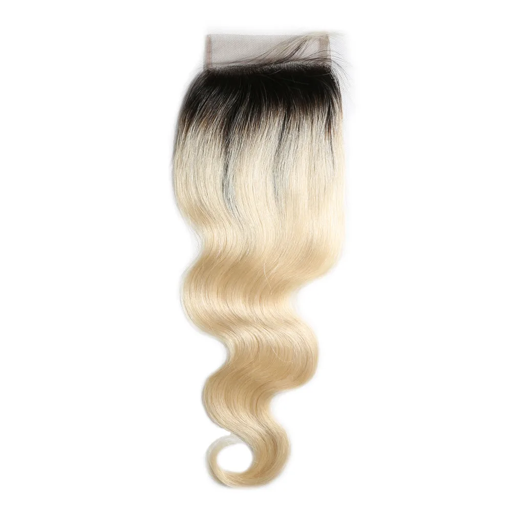 BD HAIR 1b/613 человеческие волосы блонд с темными корнями Омбре пучки застежкой