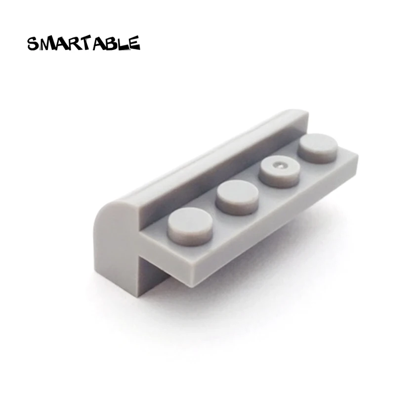 Smartable склон изогнутый 2x4x1 1/3 строительные блоки MOC части DIY обучающие игрушки