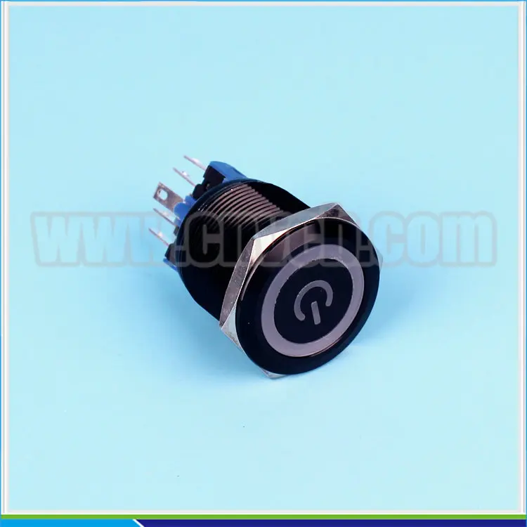 2250 градиент 5 шт./партия IP67 22 мм PA66 pin pe кнопочный переключатель пластиковый