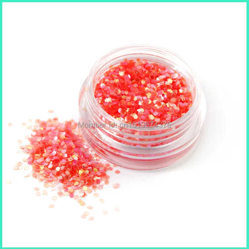 18 видов цветов акриловый маленький шестигранник УФ лак для ногтей набор 3D