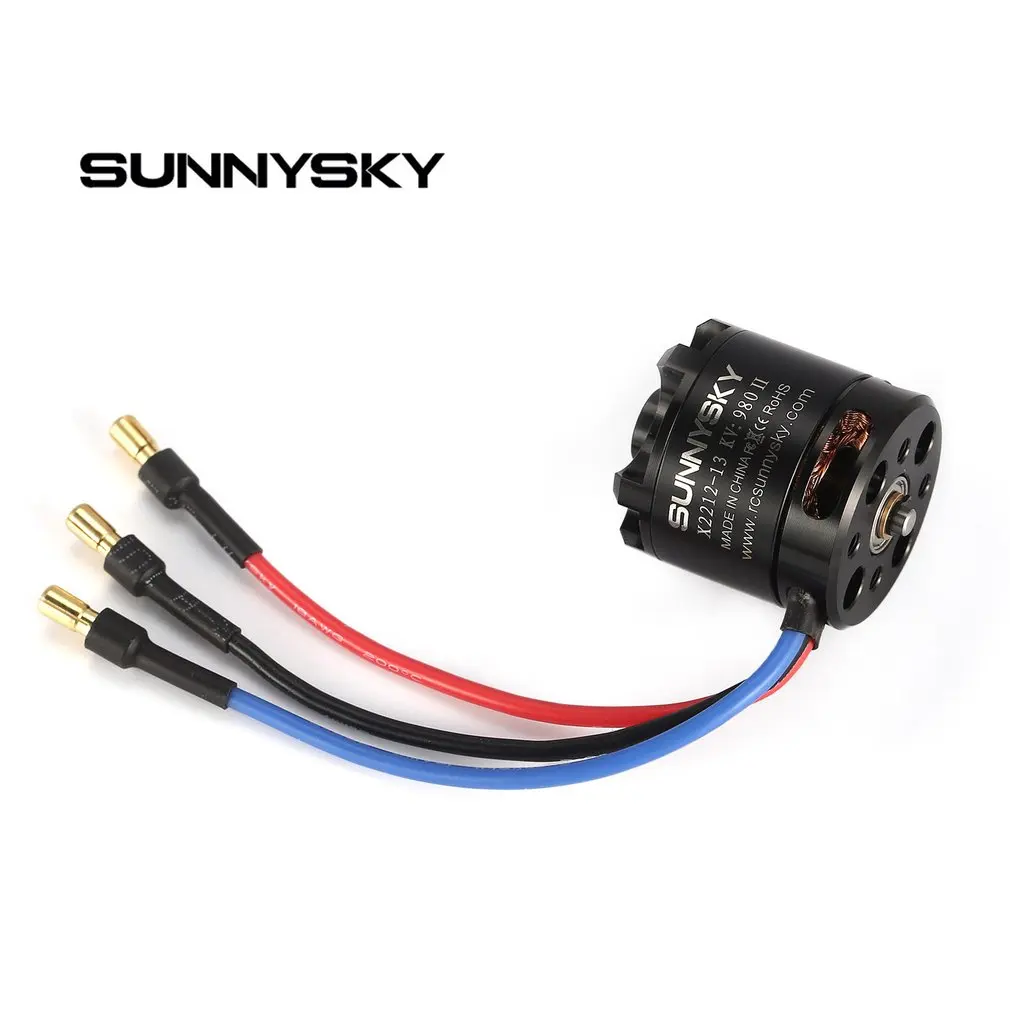 Горячее предложение! Распродажа! SUNNYSKY X2212 980KV II 2-4S бесщеточный мотор короткий вал для RC 400-800g с фиксированным крылом Quad-Hexa Вертолет Мультикоптер DJIF450