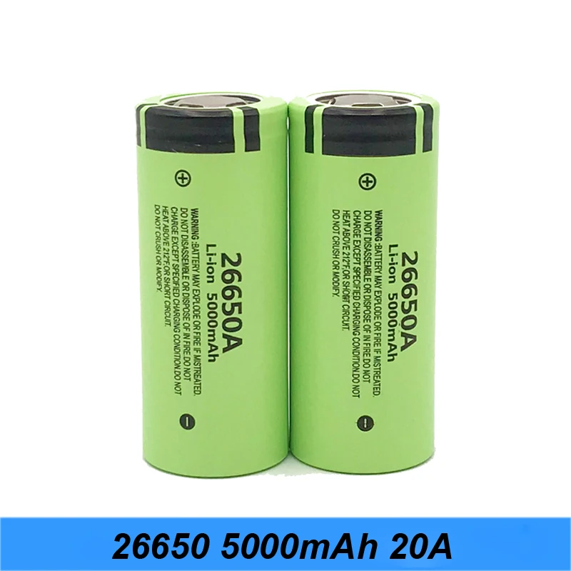 batterie 26650 5000mah battery for screwdriver and electronic cigarette 3.7v 20amps fit flashlight power bank a14 |