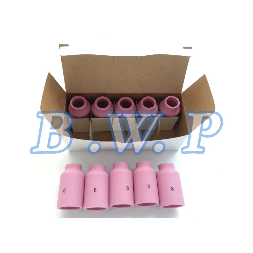 10 шт. 54N14(#8) газовые линзы TIG глинозема чашки сопла подходят CK WP SR DB PTA 17 18 26 факелы