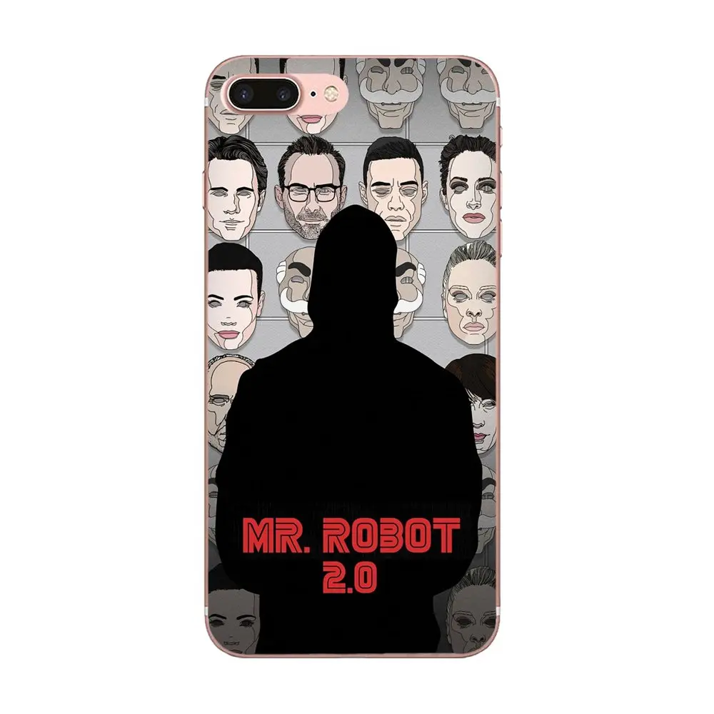 Мягкая защита экрана для Xiaomi Note 3 4 Mi3 Mi4 Mi4C Mi4i Mi5 Mi 5S 5X 6 6X 8 SE A1 Max Mix 2 Fantasy Mr Robot Fan